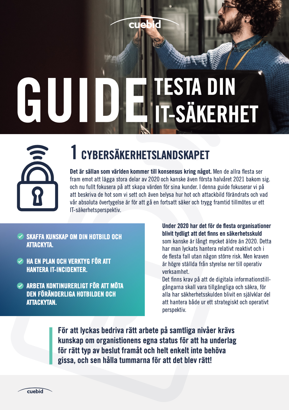 Guide - testa din IT-säkerhet