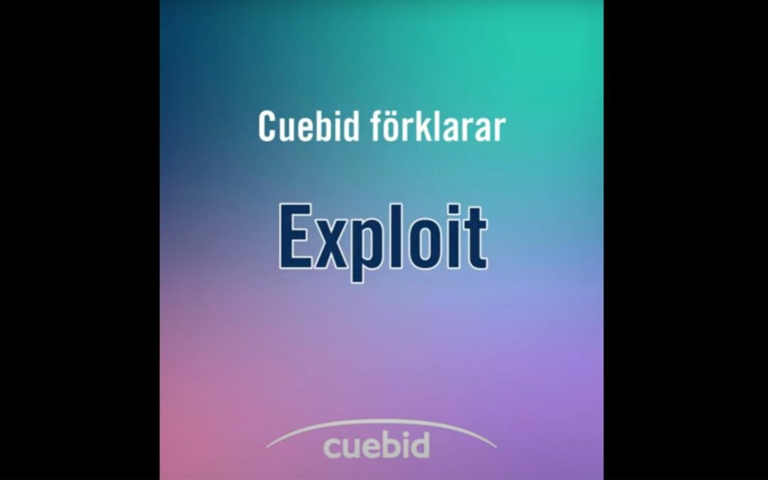 Cuebid förklarar Exploit